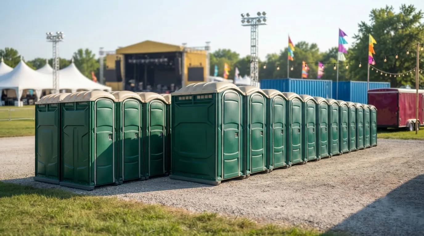 Concert Restroom Rental in Auburn, AL