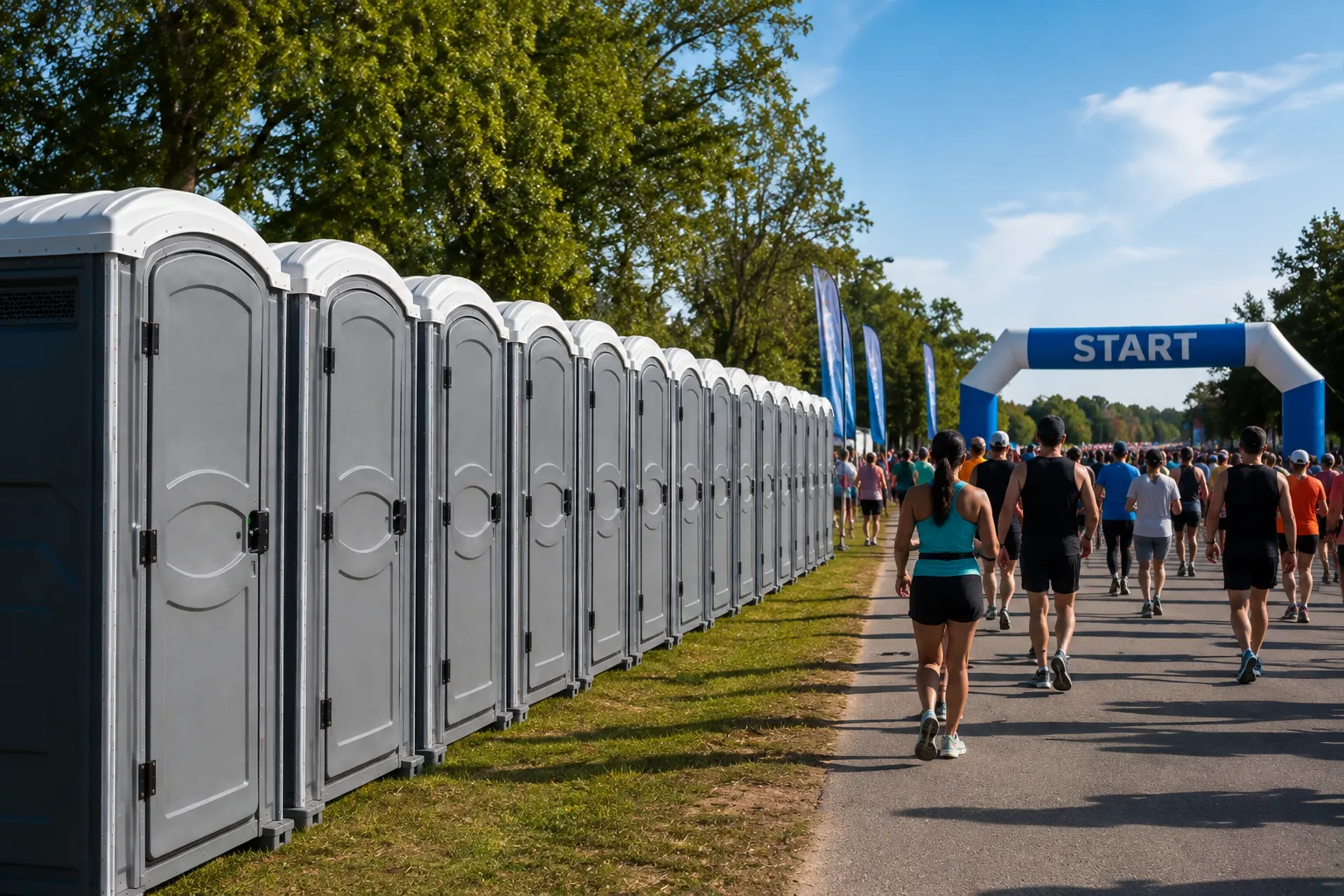 Marathon and Race Restrooms in Auburn, AL